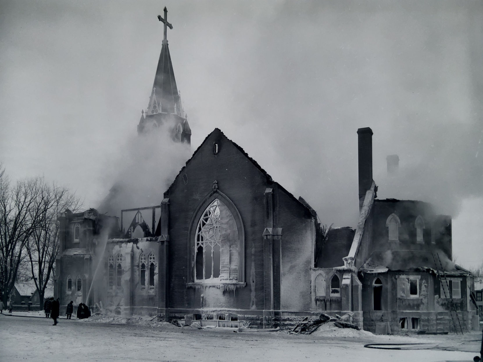 ‘It’s finished’: Sacred Heart went up in flames 50 years ago